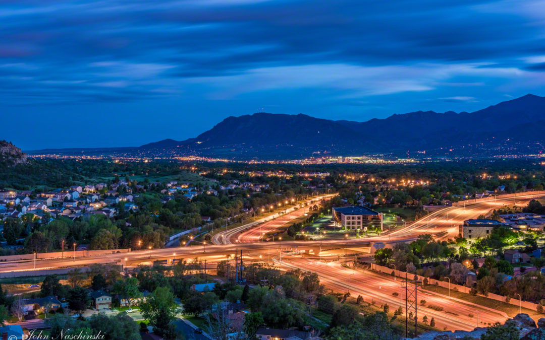 Pictures of Pikes Peak and Cheyenne Mountain Colorado Springs