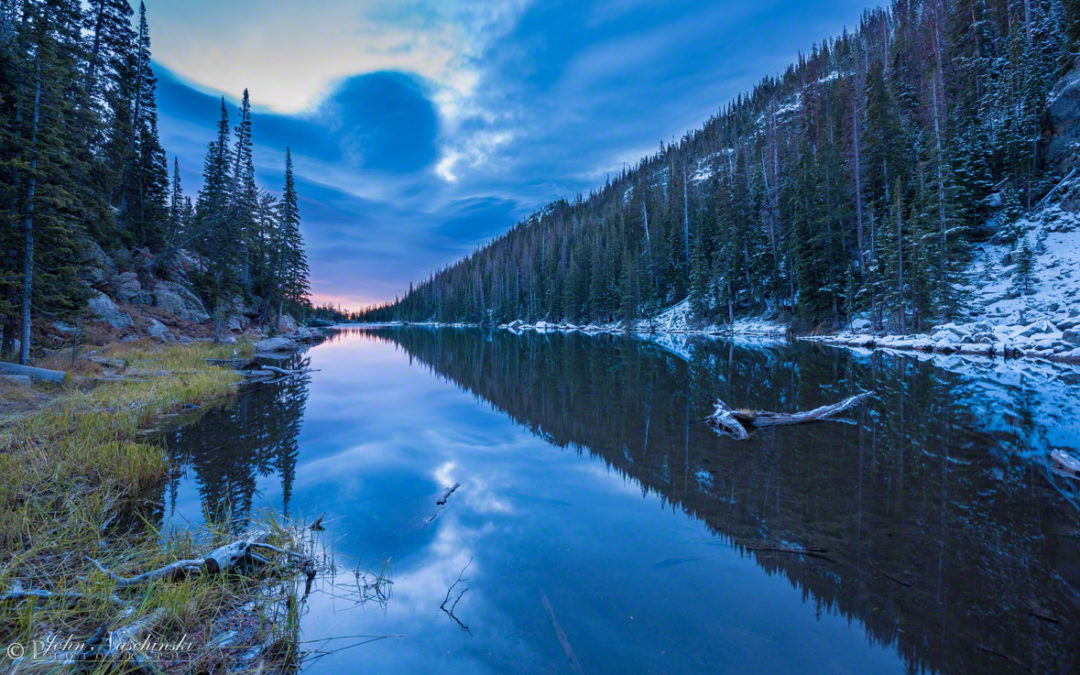 Rocky Mountain National Park Early Fall Snow