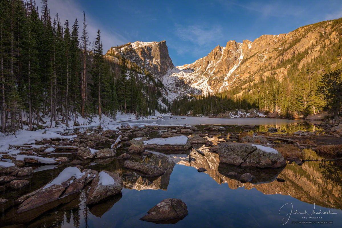 Landscape Photography Dream Lake Rocky Mountain National Park