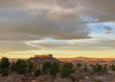 Photo of First Light on the Rock at Sunrise In Castle Rock - Fall 2020