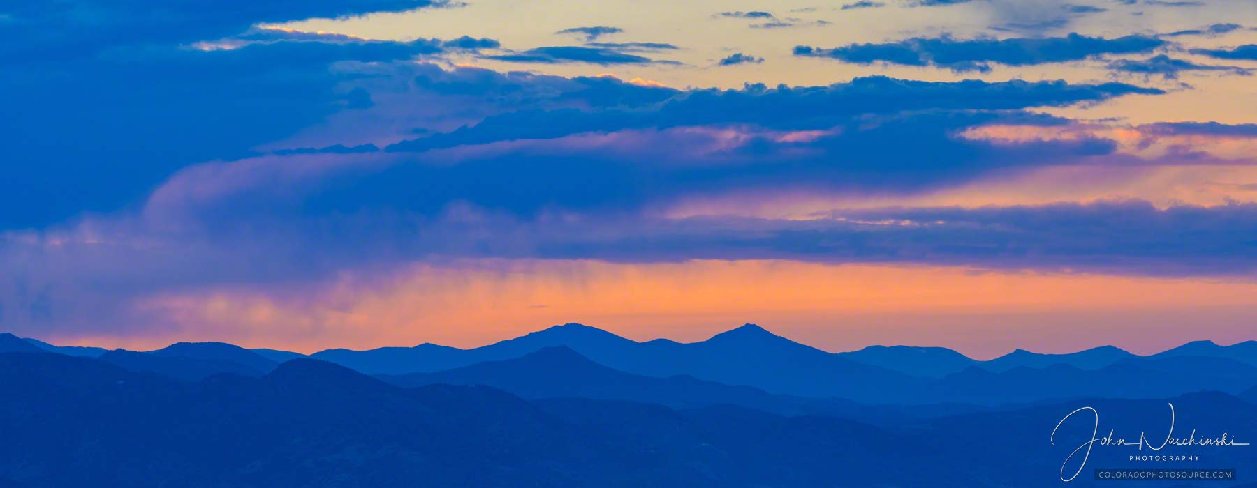 Castle Rock Colorado Photo Sunset Spring Summer 2020