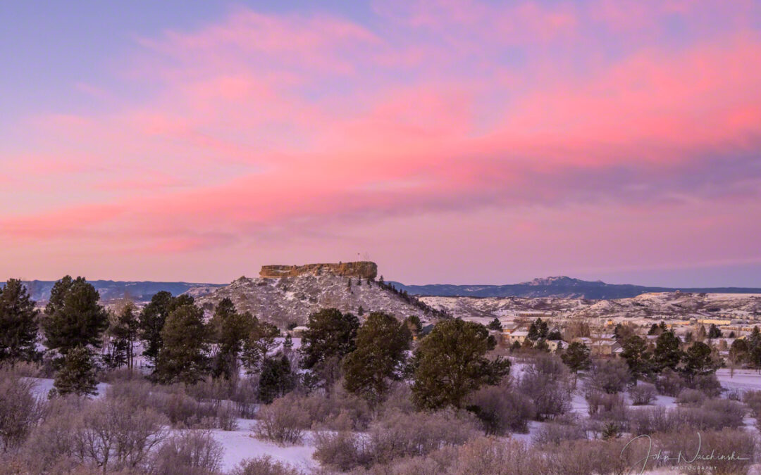 Castle Rock Colorado Photos of the Winter Landscape in 2020