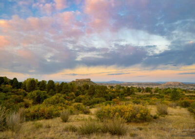 Castle Rock CO Fall Sunrise Photo