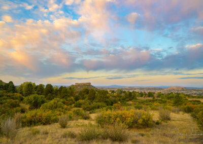 Castle Rock Colorado Fall Sunrise Photo